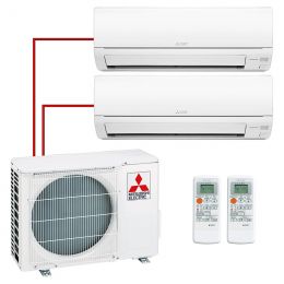 Mitsubishi Electric MSZ-DM25VAx2 / MXZ-2DM40VA мульти сплит-система